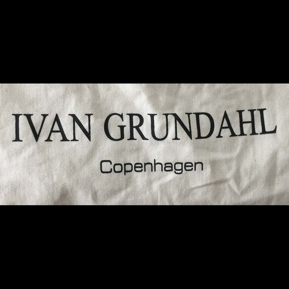 NWT 2-sized IVAN GRUNDAHL leather foldover BAG - Picture 9 of 9